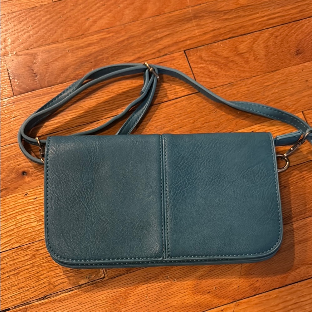 Teal Crossbody Bag - Joy